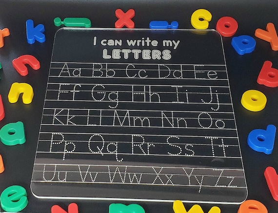 I Can Write My Letter ABC Tracing Board