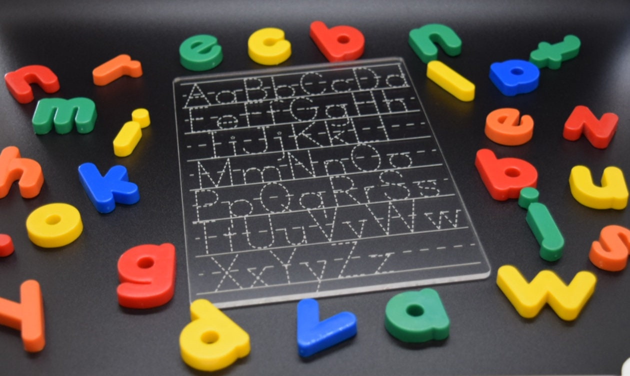 ABC Alphabet Writing Practice Board - Etsy