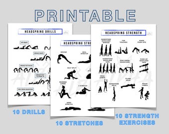 Headspring drills, stretches and strengthening, gymnastics workout, dance workout, cheer workout, gymnastics guide, dance guide, adult gym