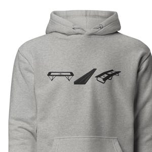 TRAMPOLINE & TUMBLING SWEATSHIRT-gymnast Christmas gift- gymnastics christmas gift