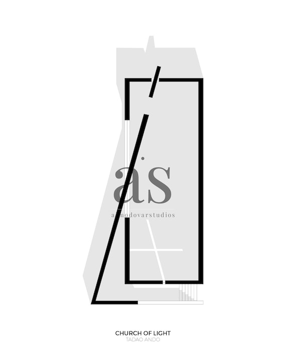 Tadao Ando . Ibaraki Kasugaoka Church (church of the Light