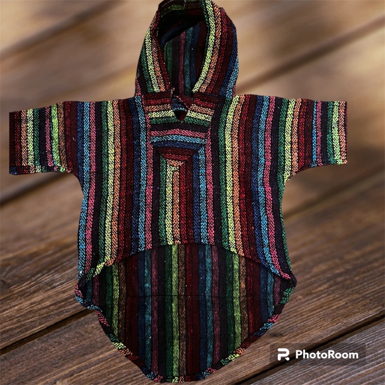 Xlarge Dog Poncho/ Dog Sweater / Pet Hoodie / Bohemian Pet Clothes