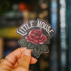 Little Mouse | Dark Romance Sticker | Bookish sticker | Kindle Stickers | Hunting Adeline | Haunting Adeline | Cat & Mouse Duet