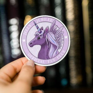 Crescent City inspired Jelly Jubilee sticker | Sarah J Maas | Bookish Sticker | Kindle Stickers