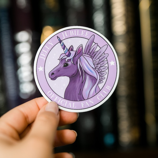 Crescent City inspired Jelly Jubilee sticker | Sarah J Maas | Bookish Sticker | Kindle Stickers