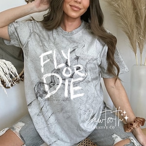 Forth Wing Shirt | Bookish Shirt | Fly or Die | Dragon Rider Shirt | Gift for Booklovers