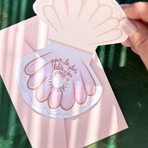 Carte Fête des mères | Carte classique | "Pour la plus belle des perles" | Mother's Day | Greeting Card