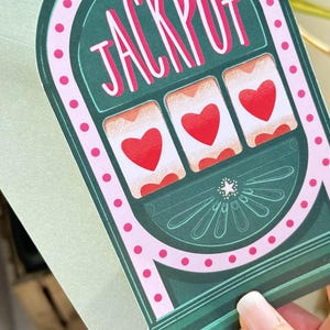 Carte mots d'amour | Carte Jackpot | Fêtes des mères | Mother's Day Greeting Card image 2