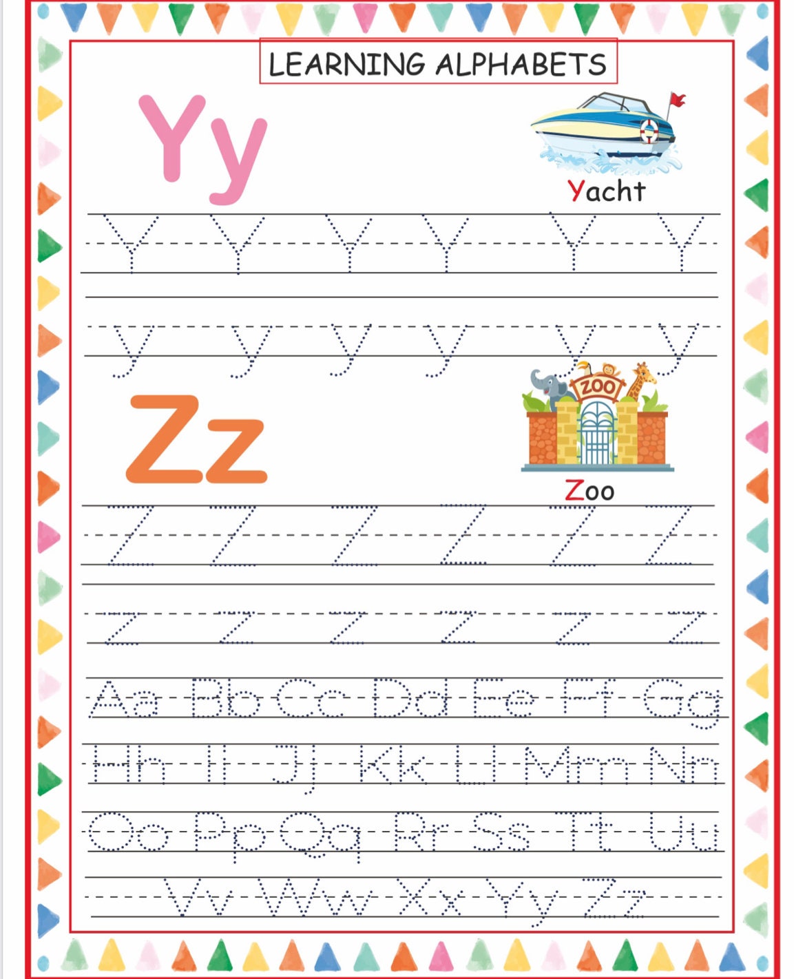 Alphabet Handwriting Practice Workbook for Kids: Preschool Writing ...