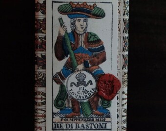 Tarot De Besançon - Il Meneghello (Réédition 1986) - 78 Cartes Sans Boîte - Très Bon état
