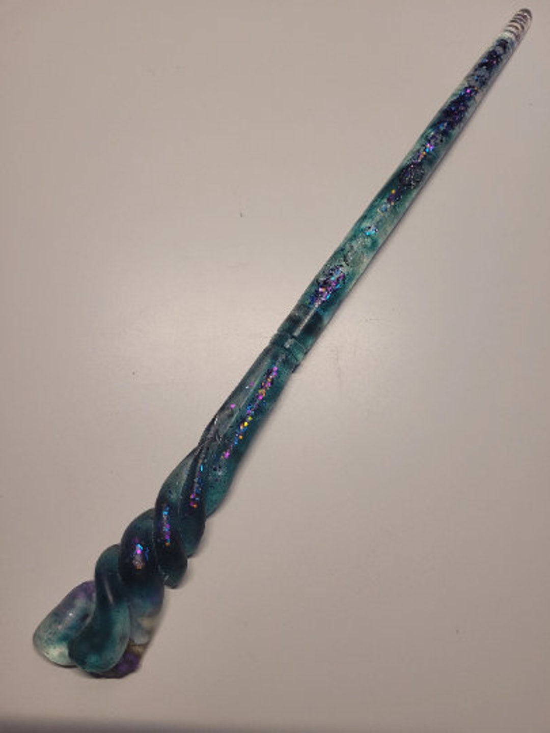 Unicorn Horn Wand Custom Magic Wand Beautiful Wand Resin Etsy