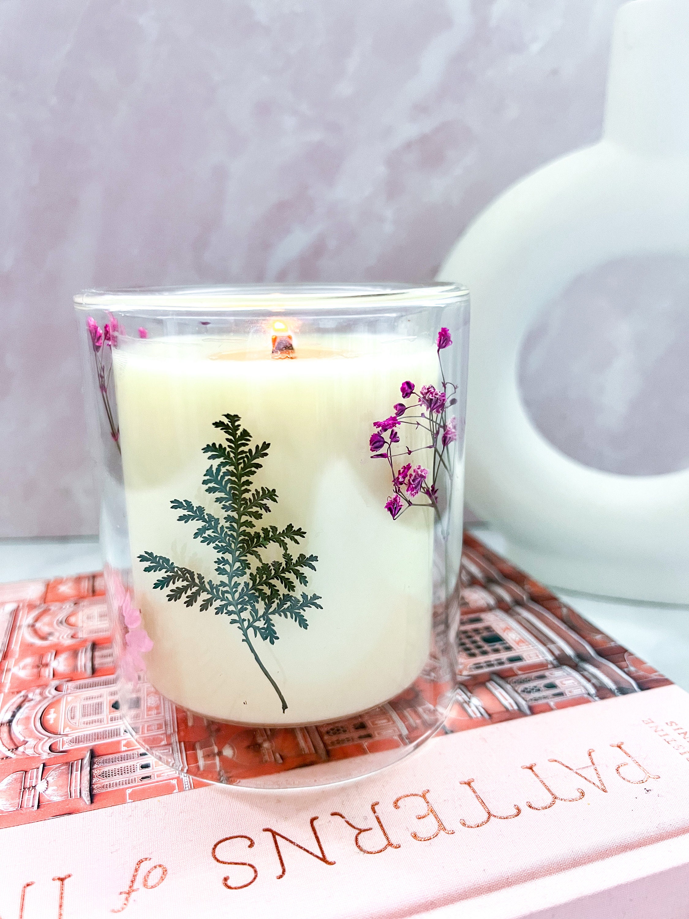 Floral Daydreams 12-oz. Glass Candle
