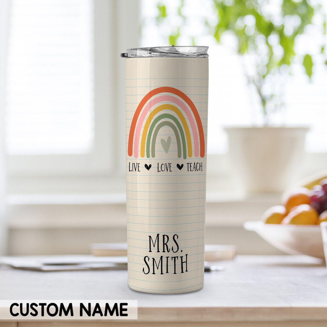 Personalized Teacher Gift Personalized Teacher Tumbler Gift - Etsy
