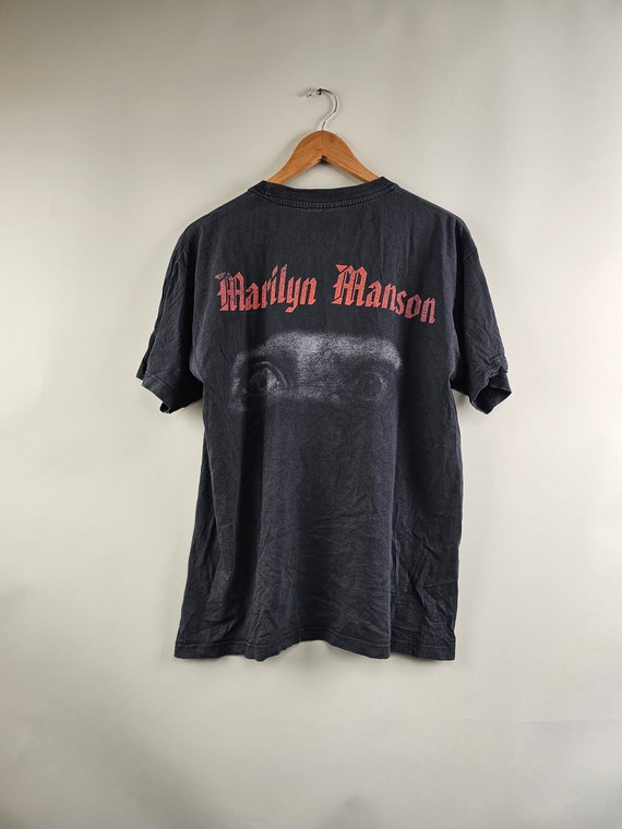 90s Marilyn Manson Vintage Bootleg XL 21.5" 27.5" - image 2