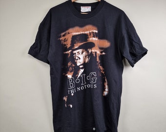 90s The Notorious BIG Biggie Rap tee vintage T shirt XL 23" 30"