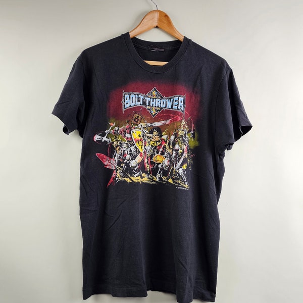 1991 Bolt Thrower War Master Vintage 90s T Shirt XL 22" 29"