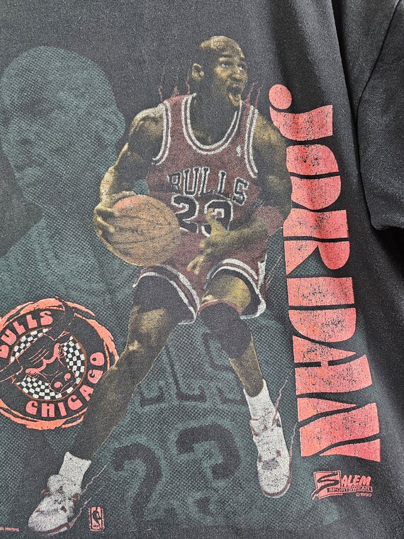 1990 Chicago Bulls Michael Jordan Vintage NBA T s… - image 5