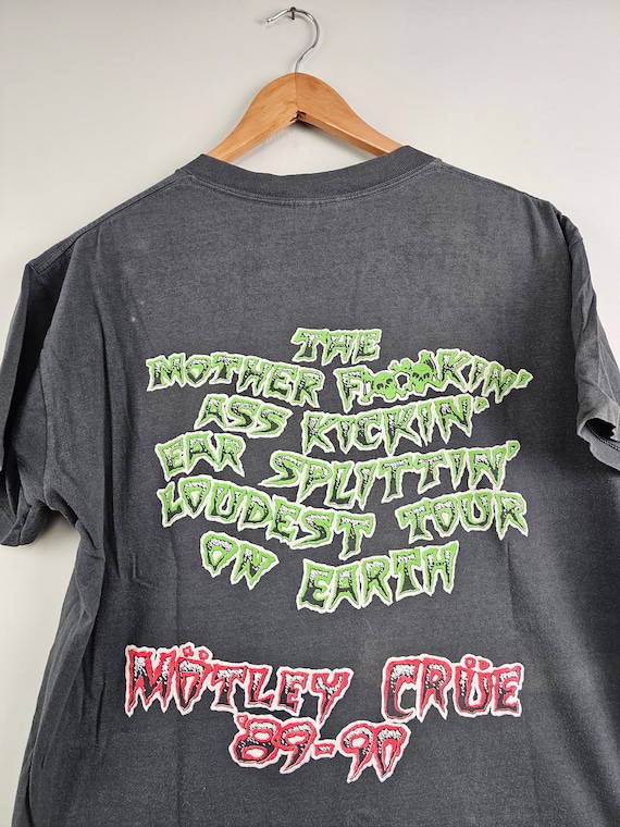 1989 Motley Crue Dr Feelgood 80s 90s L 21" 27" - image 10