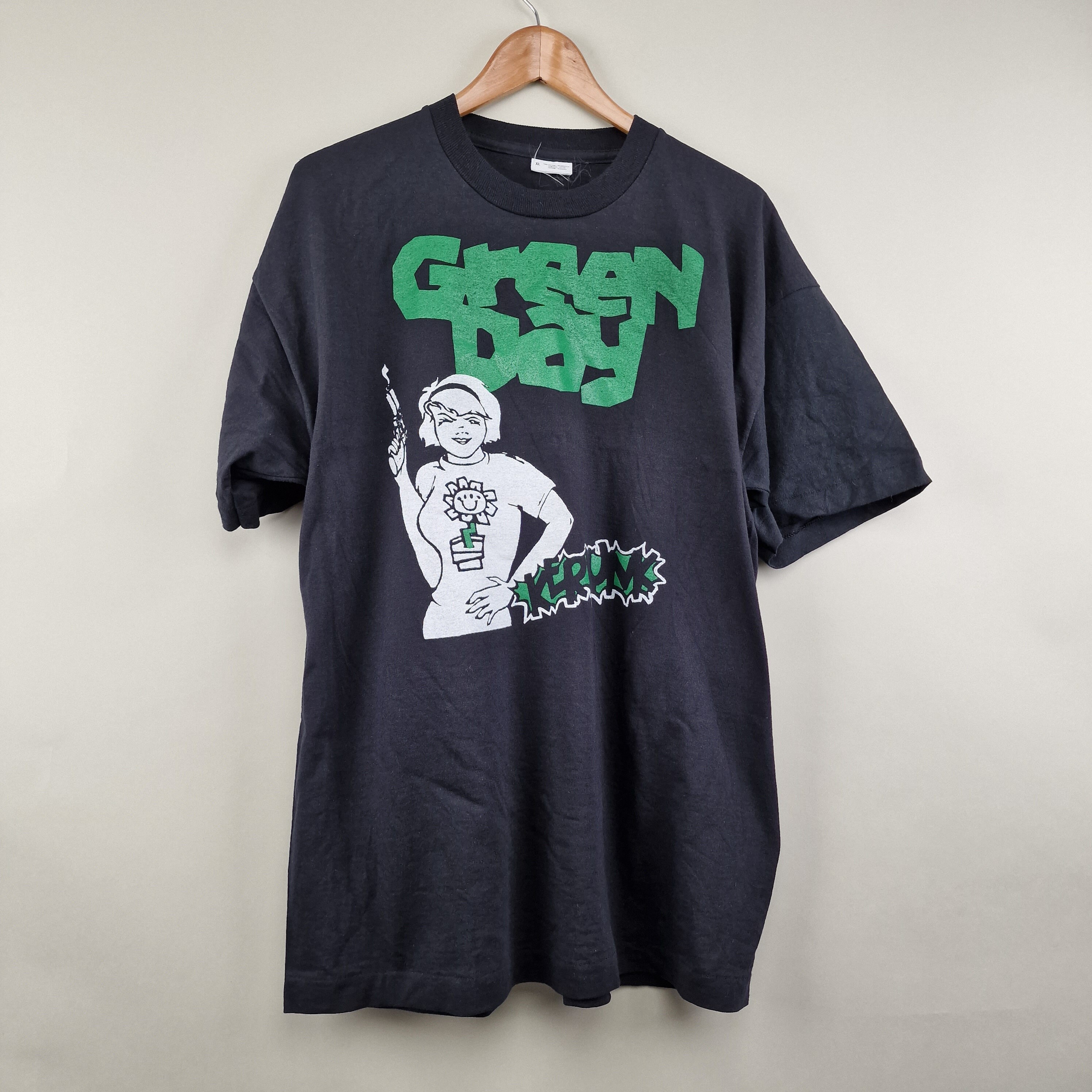 タグonesizegreen piece 90s vintage tee