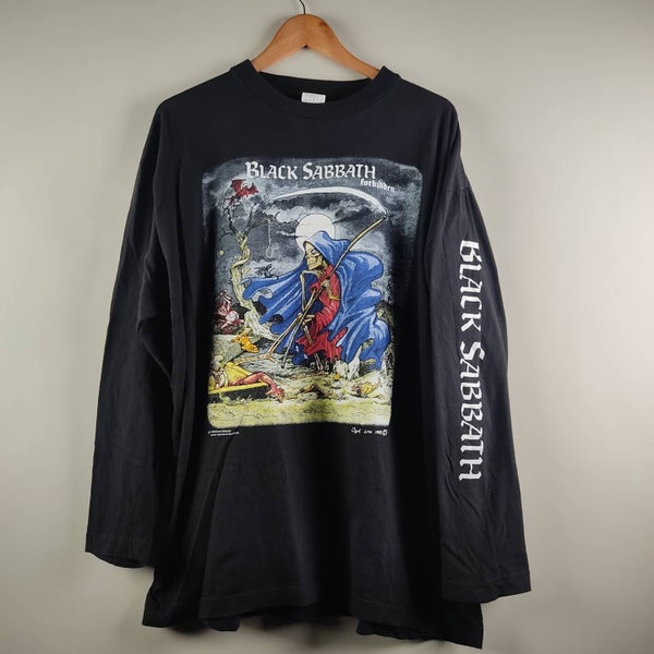 1995 Black Sabbath Forbidden longsleeve XL Vintage T Shirt