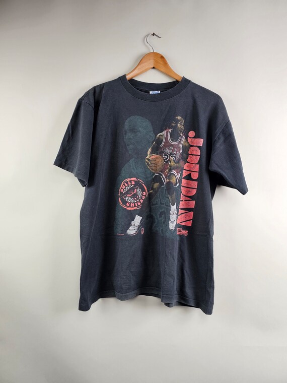 1990 Chicago Bulls Michael Jordan Vintage NBA T s… - image 10