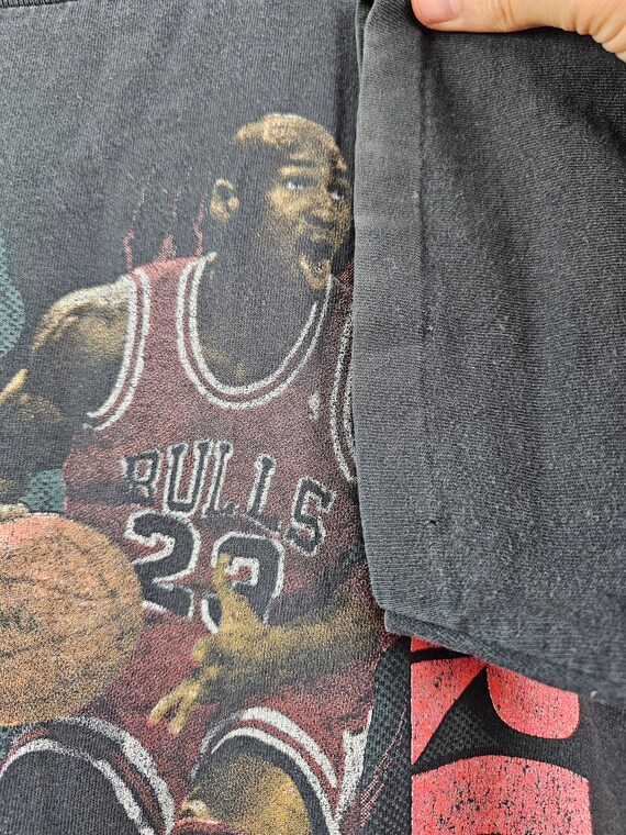 1990 Chicago Bulls Michael Jordan Vintage NBA T s… - image 6