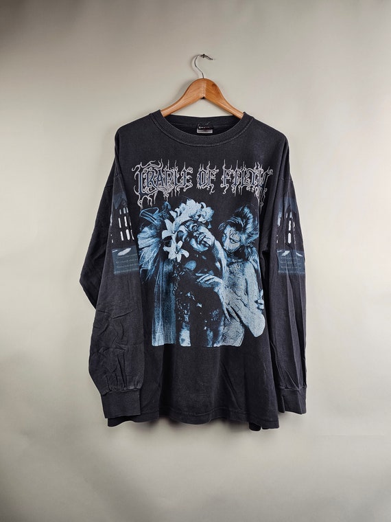 1996 Cradle Of Filth Supreme Vampiric Evil Long S… - image 1