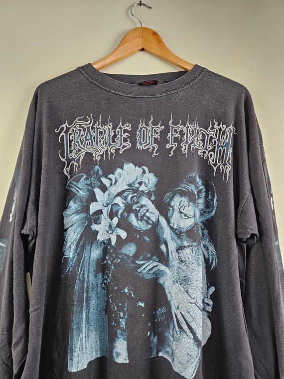 1996 Cradle Of Filth Supreme Vampiric Evil Long S… - image 10