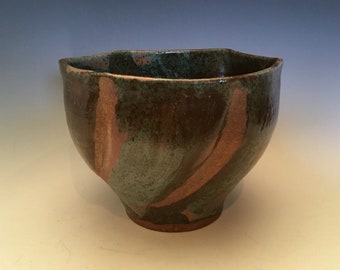 Maceta Frith Pot High Fire Green Brown Los Altos n.° 264