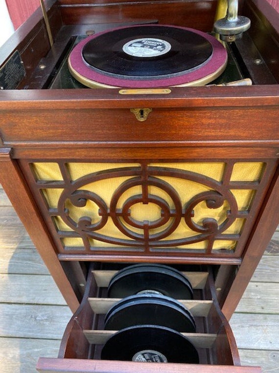 Pickup Only GORGEOUS SUPER RARE Antique Edison Disc Phonograph - Etsy