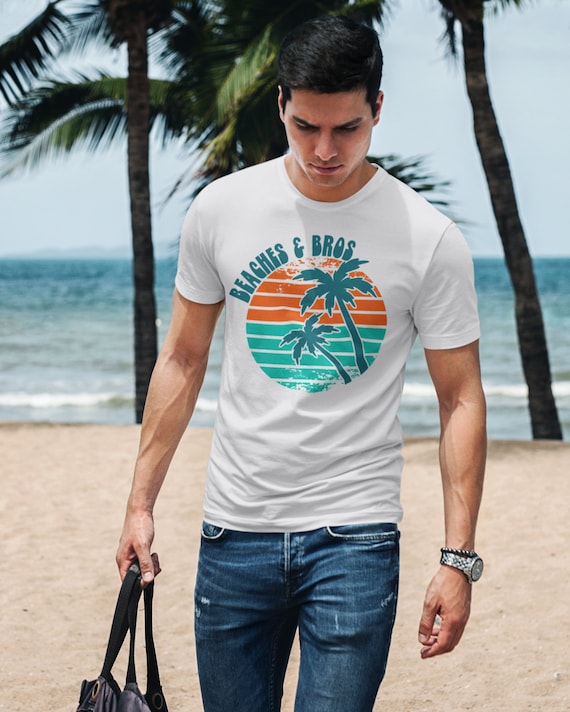 Retro Beach Tshirt Guys Beach Trip 