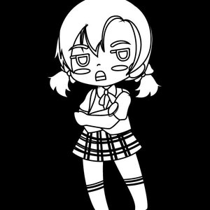 Girls Coloring Pages - Cute Version