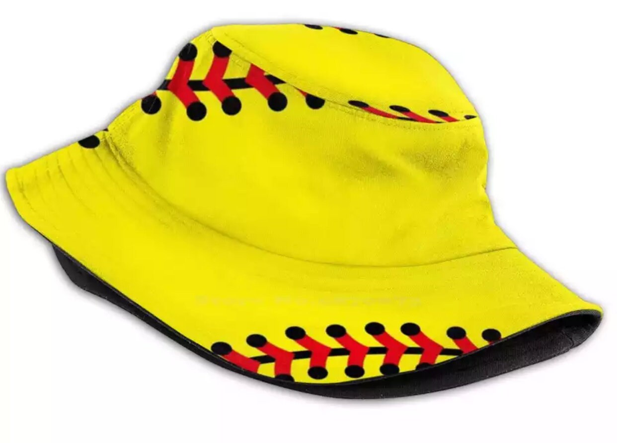 Softball Bucket Hat - Etsy