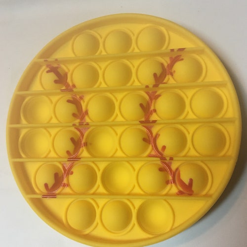 Softball Fidget Popper - Etsy