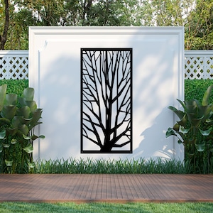 Sniline Bildschirm, Metallwandkunst, Gartenschirme, Gartendekor