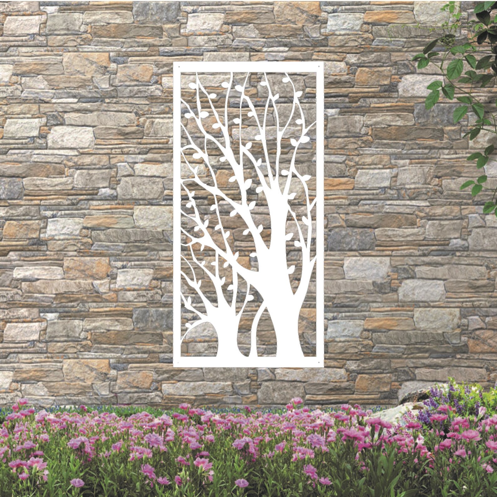 Afrinnoline Screen Metal Wall Art Garden Screens Garden Etsy UK