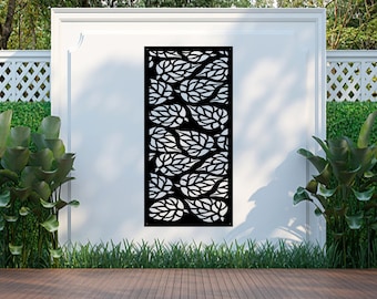 Crown Blossom Screen, Metal Wall Art, Garden Screens, Garden Decor