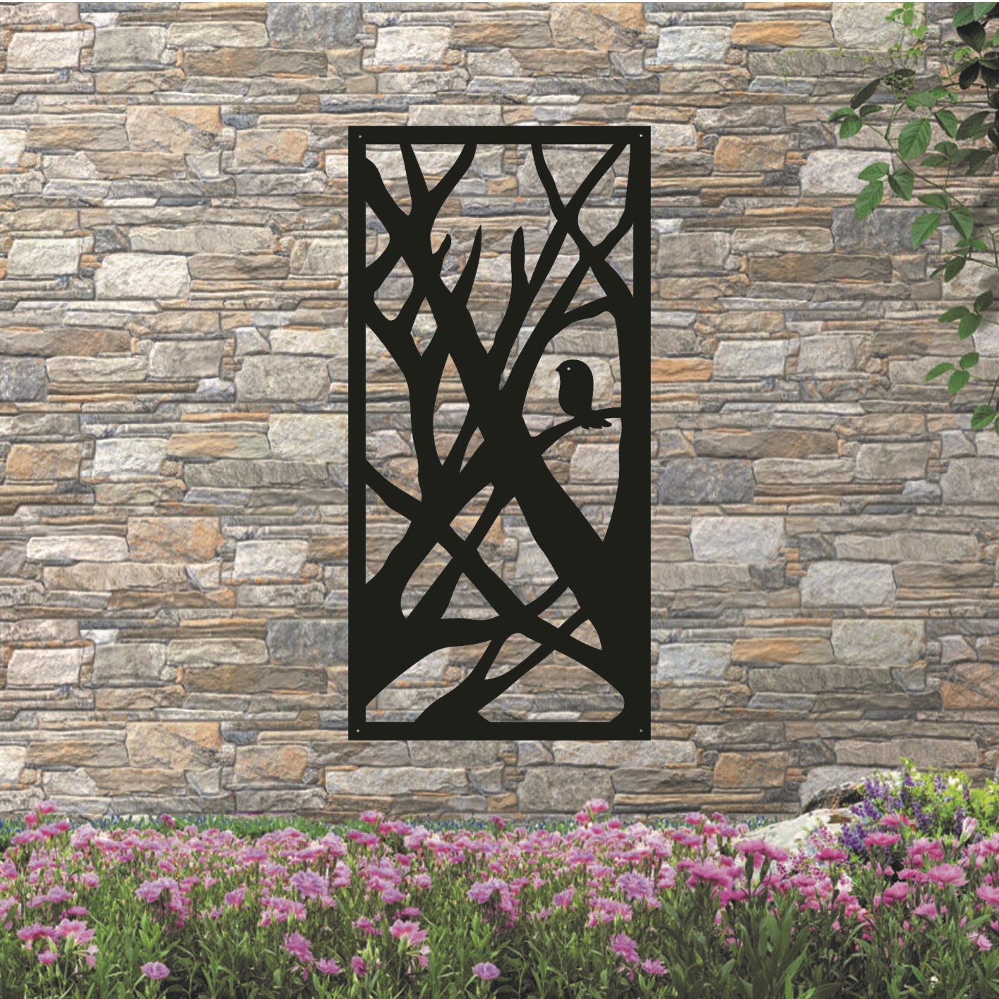 Gardnielsium Screen Metal Wall Art Garden Screens Garden Etsy