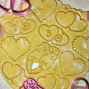 Valentijnsdag koekjessnijders van Treats&Prints