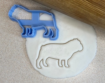 Foremka do ciastek w kształcie buldoga firmy Treats&Prints