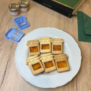 Marmalade jam linzer cookie cutters by Treats&Prints