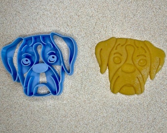 Boxer cookie cutter by Treats&Prints