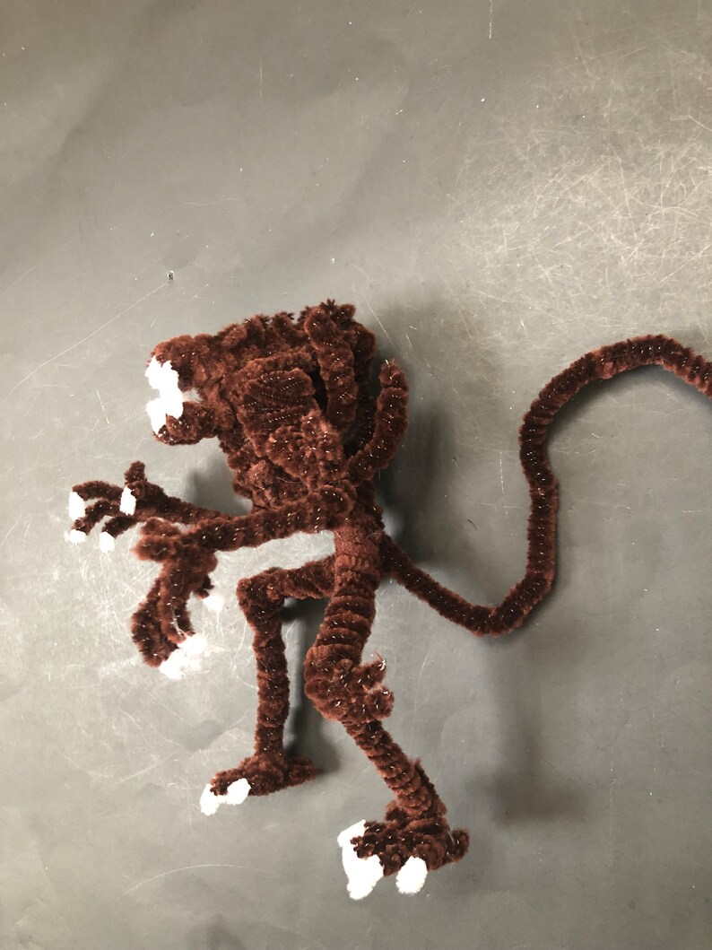 AVP Scorpion Alien Inspired Pipe Cleaner Figure Etsy