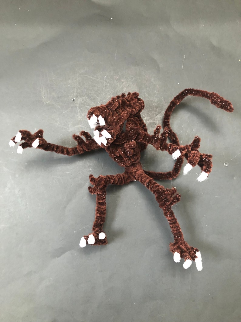 AVP Scorpion Alien Inspired Pipe Cleaner Figure Etsy
