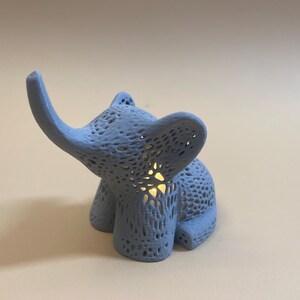 LED Kerzen Halter Elefant