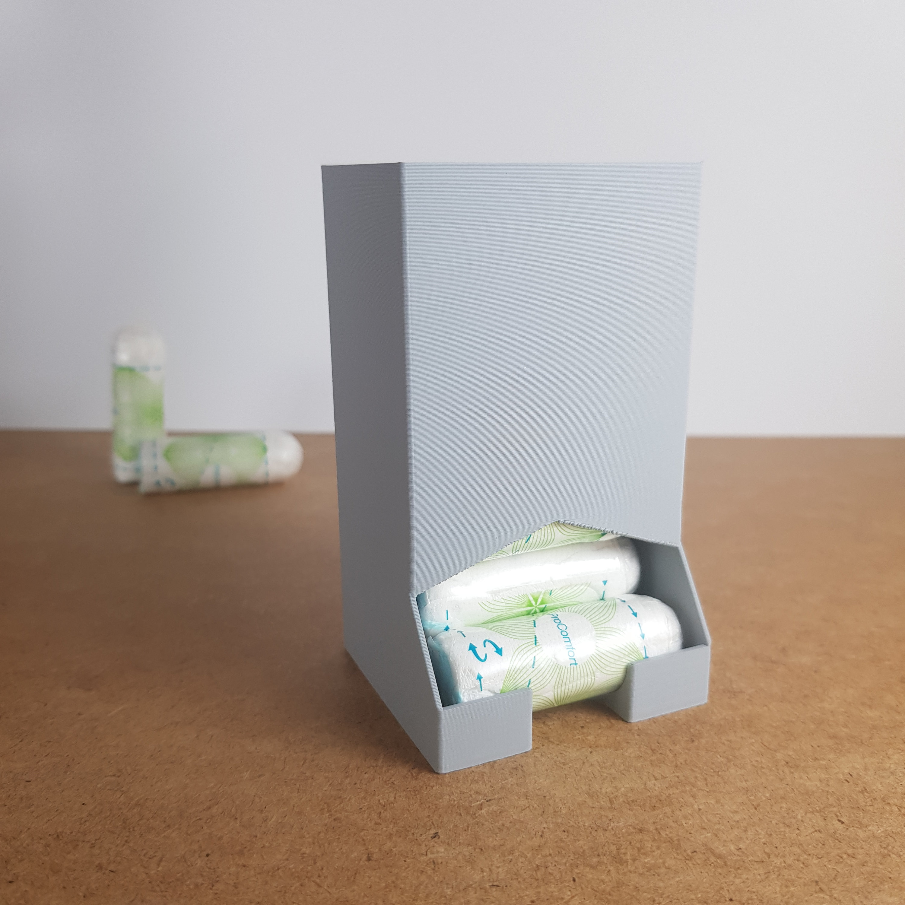Tampon dispenser for tampons | Bathroom storage box for women | Gift for girlfriend | Order in the bathroom | Feminine hygiene | Decoration for the bathroom