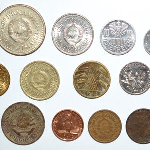 Lote de 12 monedas antiguas