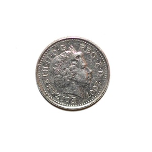 United Kingdom, 5 Pence - Elizabeth II 4th portrait; Crowned Thistle 2007. Coin
