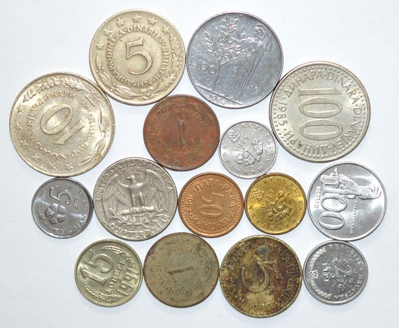 Old Coins Lot 15pcs - Etsy