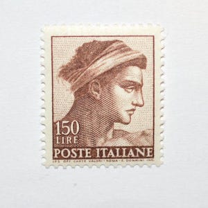 Italy, 1961. Italy Repubblica Ignudo Lire 150, n 914 Michelangiolesca series S 200 Mint Stamp